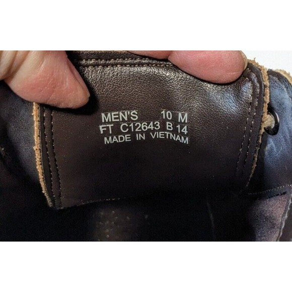 Cole Haan Men Shoe Foley Size 10M Tan Brown Oxford Lace Up Pre Owned C12643 - Picture 9 of 9